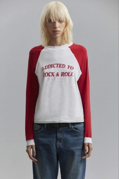 REMERA ADDICTED TO ROCK & ROLL