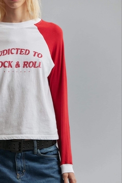 REMERA ADDICTED TO ROCK & ROLL - comprar online