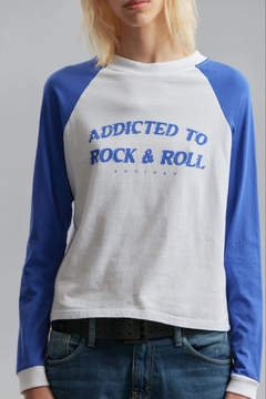 REMERA ADDICTED TO ROCK & ROLL - comprar online