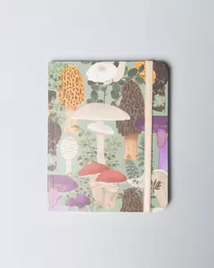 LIBRETA CON ELASTICO [ FUNGI ]