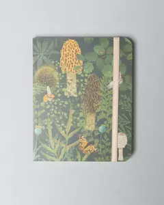 LIBRETA CON ELASTICO [ BOSQUE ]