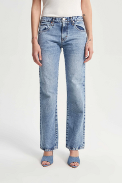 JEANS KATE WIDE BLUE - comprar online