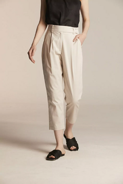 PANTALON CACHEMIRA OFF WHITE