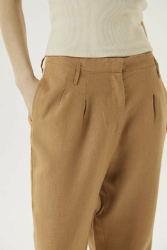 PANTALON LIRIO CAMEL - El Almacén de Adriana Kuntz