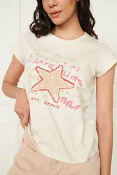 REMERA VIR THE SEA CRUDO - comprar online