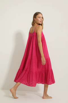 VESTIDO BIRMANIA MINIA FUCSIA - tienda online