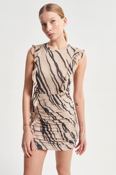 VESTIDO MACRO ZEBRA BEAT - comprar online