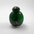 Perfumeiro de murano verde escuro decorado com millefiori - comprar online