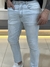 Calça Acostamento Jeans Skinny Masculino Azul Claro - comprar online
