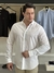 Camisa Armani Exchange Manga Longa Slim 8NZC31ZN28Z White Masculino Off White - comprar online