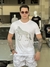 Camiseta Acostamento Celebration Lobo Emborrachado Prata Masculino - comprar online