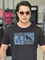 Camiseta Acostamento Casual Mini Listras Estampado Masculino - comprar online