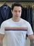 Camiseta Acostamento Touch Faixa e Lettering Assinatura Relevo Masculino - comprar online