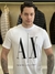 Camiseta Armani Exchange Lettering Assinatura Grande Estampa Frontal Masculino - comprar online