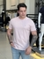 Camiseta Calvin Klein Letters CK Emborrachado Masculino na internet