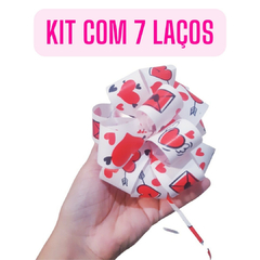 Kit 7 Laços Bola Prontos Presente Aniversário Mães Namorados - loja online