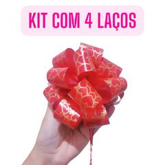 Kit 4 Laços Bola Prontos Presente Aniversário Mães Namorados - comprar online