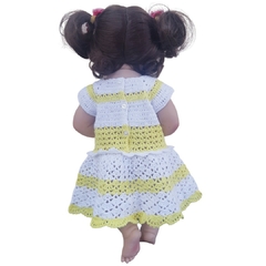 Vestidinho Para Boneca Bebê Reborn ou Baby Alive 25cm a 37cm - Importados da Malu