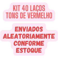 Kit 40 Laços Bola Prontos Presente Aniversário Mães Namorado - loja online