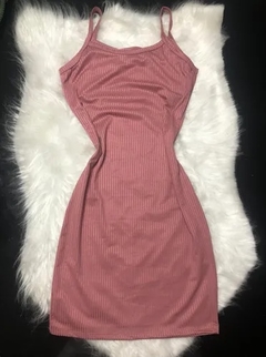 Vestido Curto Canelado Tubinho Sensual Justo Alcinha Verão - loja online