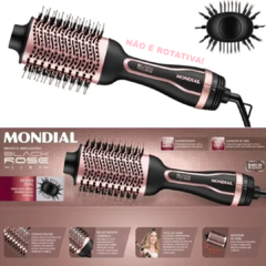 Secadora Escova Modeladora de Cabelo Mondial Potente Luxo+NF - comprar online