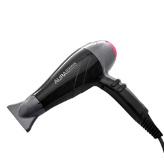 Secador de Cabelo Ar Quente e Frio Profissional Salão de Beleza 2300w Titanium Motor Ac Aura Gama Italy - Importados da Malu