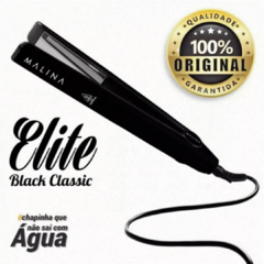 Prancha De Cabelo Malina Elite Black Alisa "Chapinha Que Não Sai Com Água" - comprar online