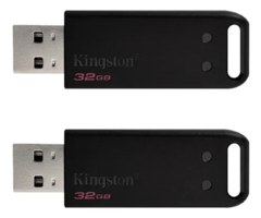 Kit 2 Pendrive 32GB Cada Kingston DataTraveler DT20 Original na internet