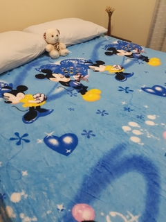 Manta Cobertor Personagens Infantil Criança 180x200 Macia Antialérgica Bebê - Importados da Malu