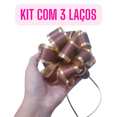 Kit 3 Laços Bola Prontos Presente Aniversário Mães Namorados - loja online