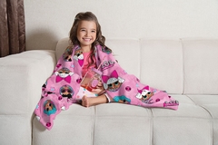 Manta Fleece Infantil Microfibra Diversos Personagens Disney