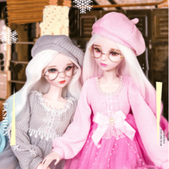 Boneca Bjd Loira Princesa Completa 60cm - loja online