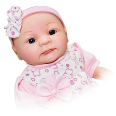 Boneca Bebê Reborn Mariazinha Coleção Doll Realist Sid-nyl Parece Um Bebê de Verdade Bebê Realista REF 1170 na internet