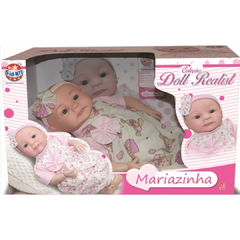 Boneca Bebê Reborn Mariazinha Coleção Doll Realist Sid-nyl Parece Um Bebê de Verdade Bebê Realista REF 1170 - loja online