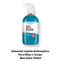 Sabonete Líquido Antisséptico Para Mãos e Corpo Bem Estar Abelha Rainha 250ml REF 3789 - comprar online