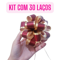 Kit 30 Laços Bola Prontos Presente Aniversário Mães Namorado - comprar online