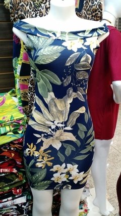 Vestido Ombro a Ombro Sem Manga - Importados da Malu