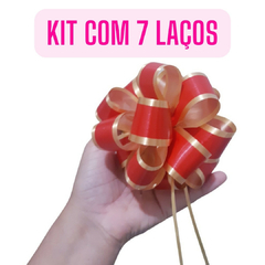 Kit 7 Laços Bola Prontos Presente Aniversário Mães Namorados - loja online