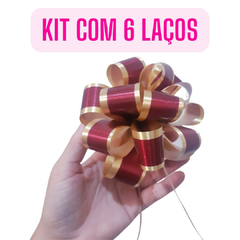 Kit 6 Laços Bola Prontos Presente Aniversário Mães Namorados - comprar online