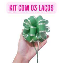 Kit 3 Laços Bola Prontos Presente Aniversário Mães Namorados - loja online