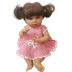 Kit 2 Vestidinhos Boneca Bebê Reborn ou Baby Alive 25 a 37cm - comprar online