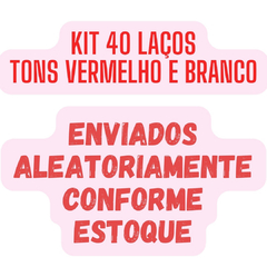 Kit 40 Laços Bola Prontos Presente Aniversário Mães Namorado - loja online