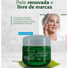 Creme Clareador Facial AURA-R Baba De Caracol 30g Abelha Rainha REF 3045 - comprar online