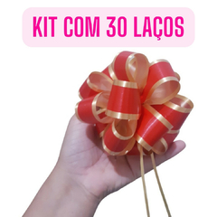 Kit 30 Laços Bola Prontos Presente Aniversário Mães Namorado - loja online