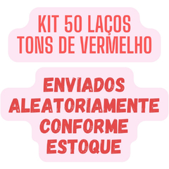 Kit 50 Laços Bola Prontos Presente Aniversário Mães Namorado - loja online