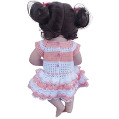 Kit 2 Vestidinhos Boneca Bebê Reborn ou Baby Alive 25 a 37cm - Importados da Malu