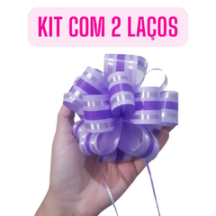 Kit 2 Laços Bola Prontos Presente Aniversário Mães Namorados - comprar online