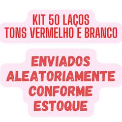 Kit 50 Laços Bola Prontos Presente Aniversário Mães Namorado