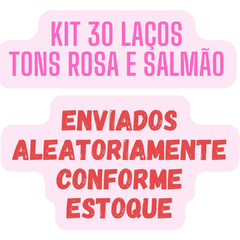 Imagem do Kit 30 Laços Bola Prontos Presente Aniversário Mães Namorado