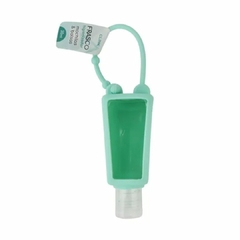 Frasco Para Álcool Gel Capa Silicone Chaveiro Higienizador - Importados da Malu